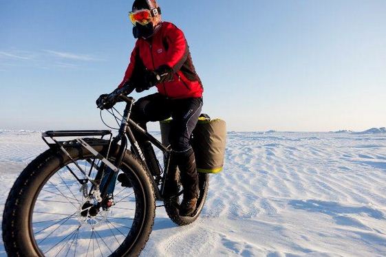 L’Antartide in bicicletta di Eric Larsen