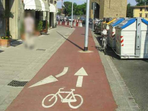 7. Firenze. Ciclopista Lampione 7. Firenze. Ciclopista Lampione