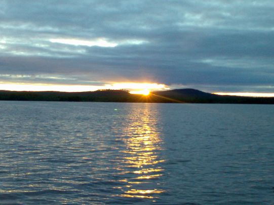 Lago Kemijärvi Finlandia