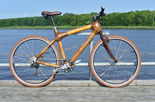 Fahrrad ausgeschnitten