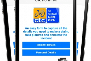 un'app per registrare i dati di un incidente