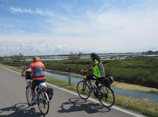 Giro in bici a Punta Sabbioni, Lio Piccolo, Cavallino - Bikeitalia.it