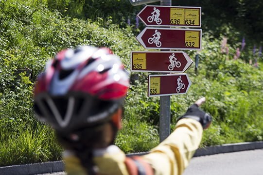bici itinerari Arosa