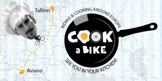 Cook ‘a bike, pedalando e cucinando da Aviano a Tallin