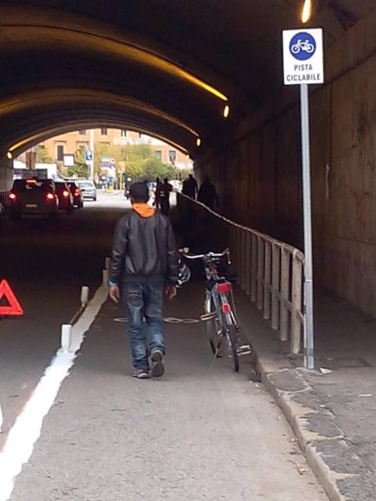 Ciclabile clandestina