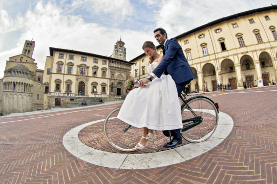 Matrimonio in bicicletta