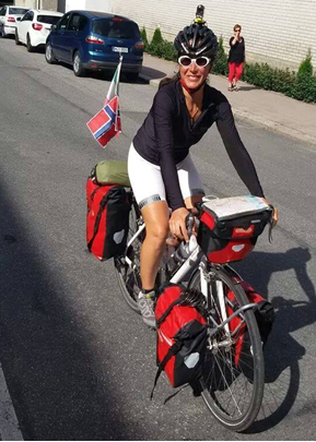 Da Marchirolo a Capo Nord, una pedalata al femminile da 5000 km