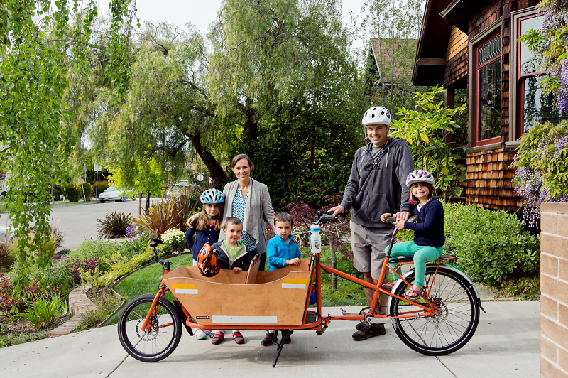 bici cargo per famiglie