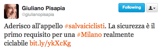 pisapia tweet