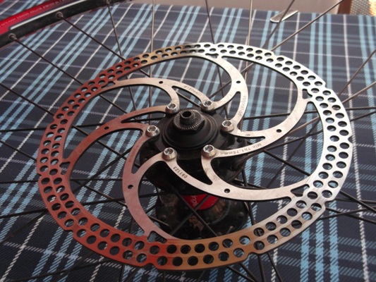 Adatto per la Maggior Parte delle Biciclette Freno a Disco in Acciaio Inossidabile con 6 bulloni HS1 MeiLiu Disco Freno da 160 mm 