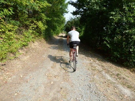 sterrato in bici