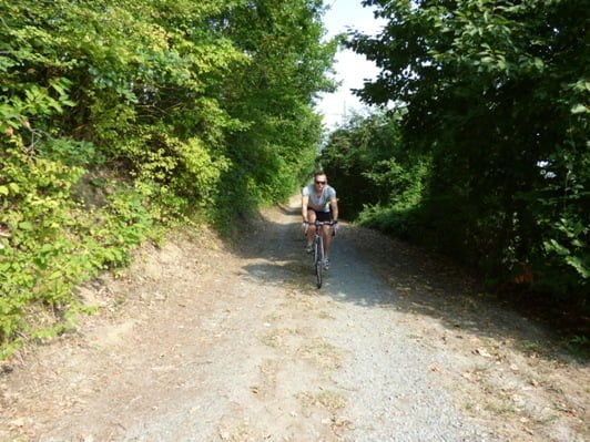 sterrato in bici