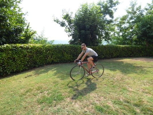 sterrato in bici