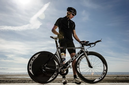 Tommy Zaferes, triathlete