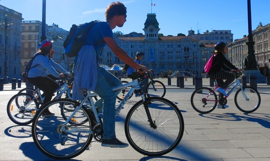 Trieste: tanta voglia di bici