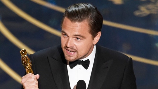 Leonardo Di Caprio, un Oscar nel segno dell’ambiente