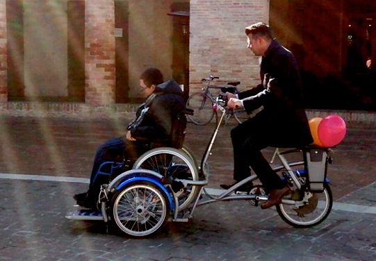 Com’è nata Aspasso, la bici per il trasporto dei disabili