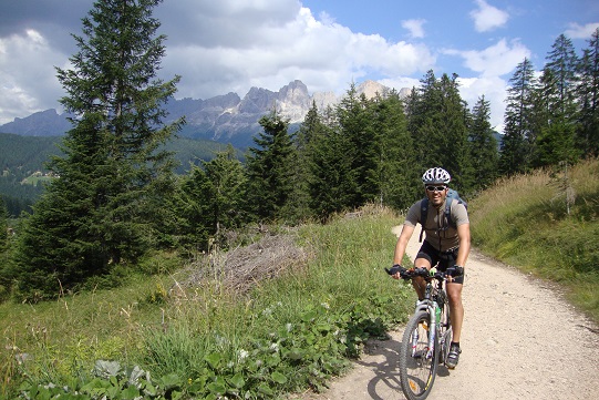 Trentino: il giro del Latemar in bici