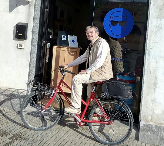 “Io, agente di commercio in bicicletta”