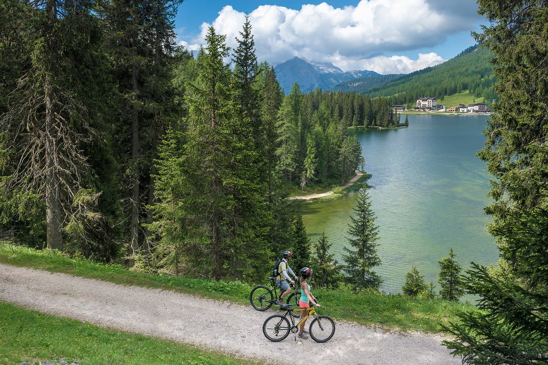 pista ciclabile Auronzo Misurina