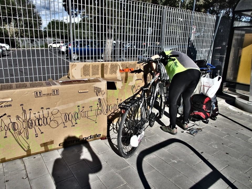 imballaggio bici