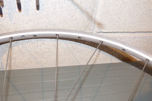 fori esterni cerchio bici raggi Ruota_46