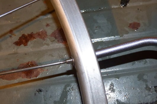 pareggiare la tensione dei raggi bici Ruota_74