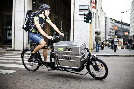 Le opportunità economiche della consegna in bicicletta del cibo