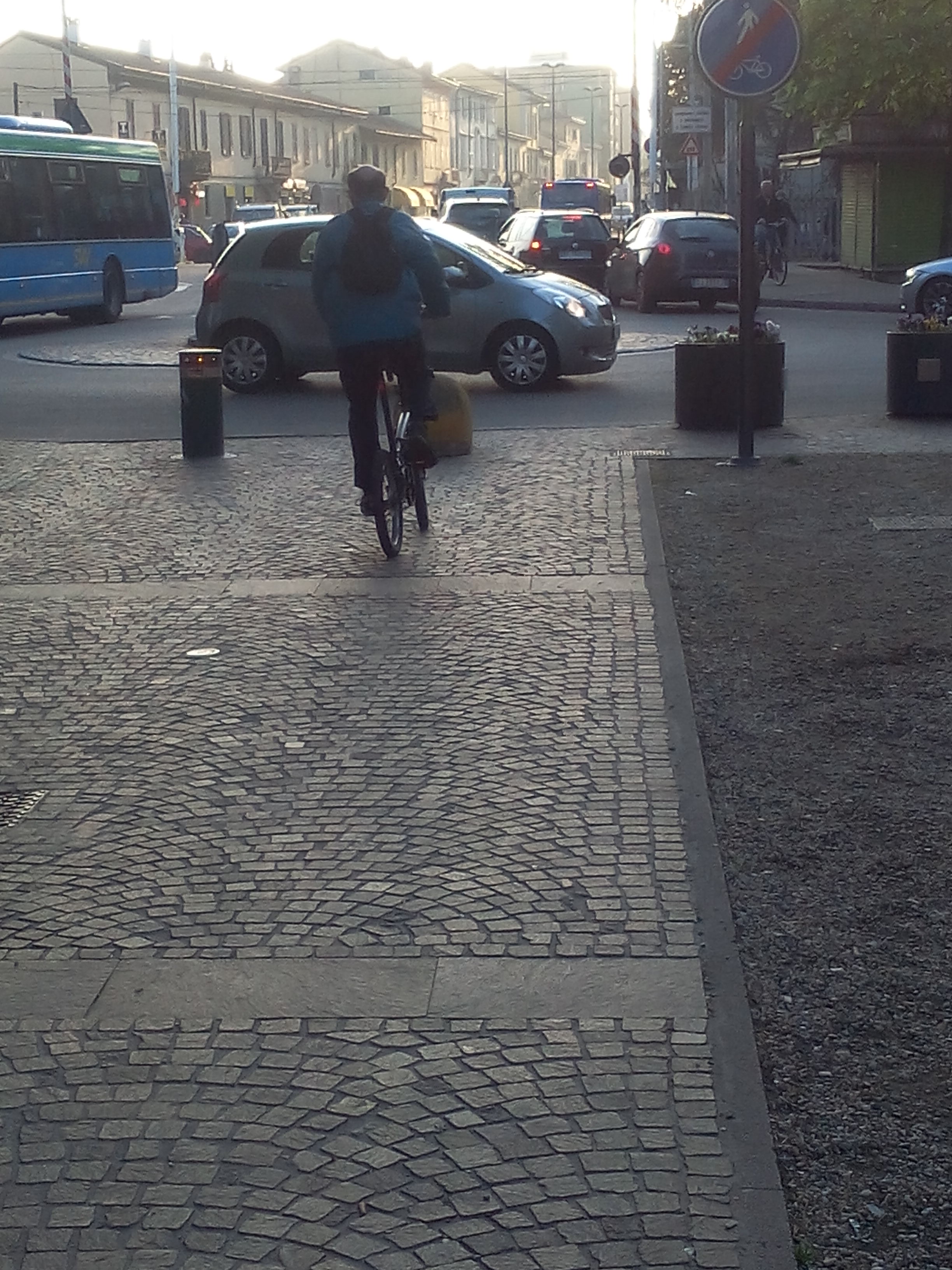 Ciclista in città