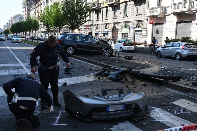 Milano, schianto mortale in viale Monza
