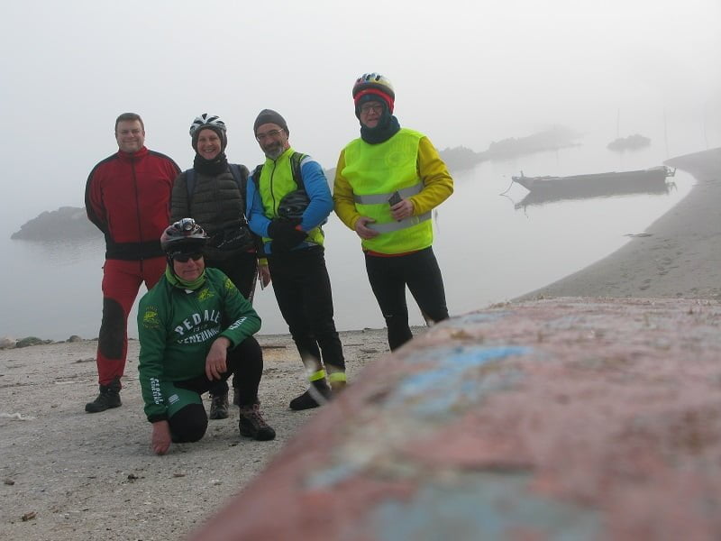 Gruppo di ciclisti