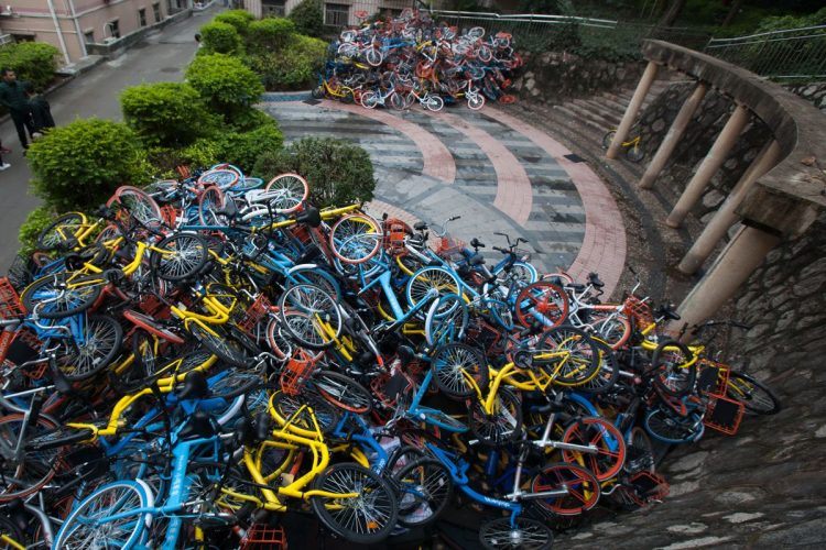 Bike sharing cinese: è già crisi?
