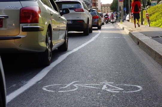 ciclabile clandestina via cartesio