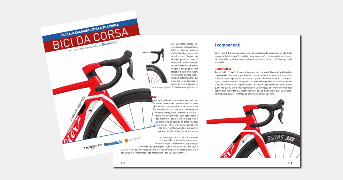 Guida all'acquisto della bici da corsa - Ebook gratuito Bikeitalia.it