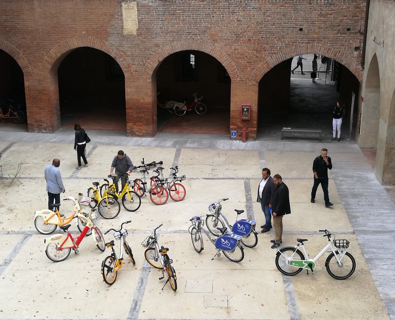 Bike sharing pavia