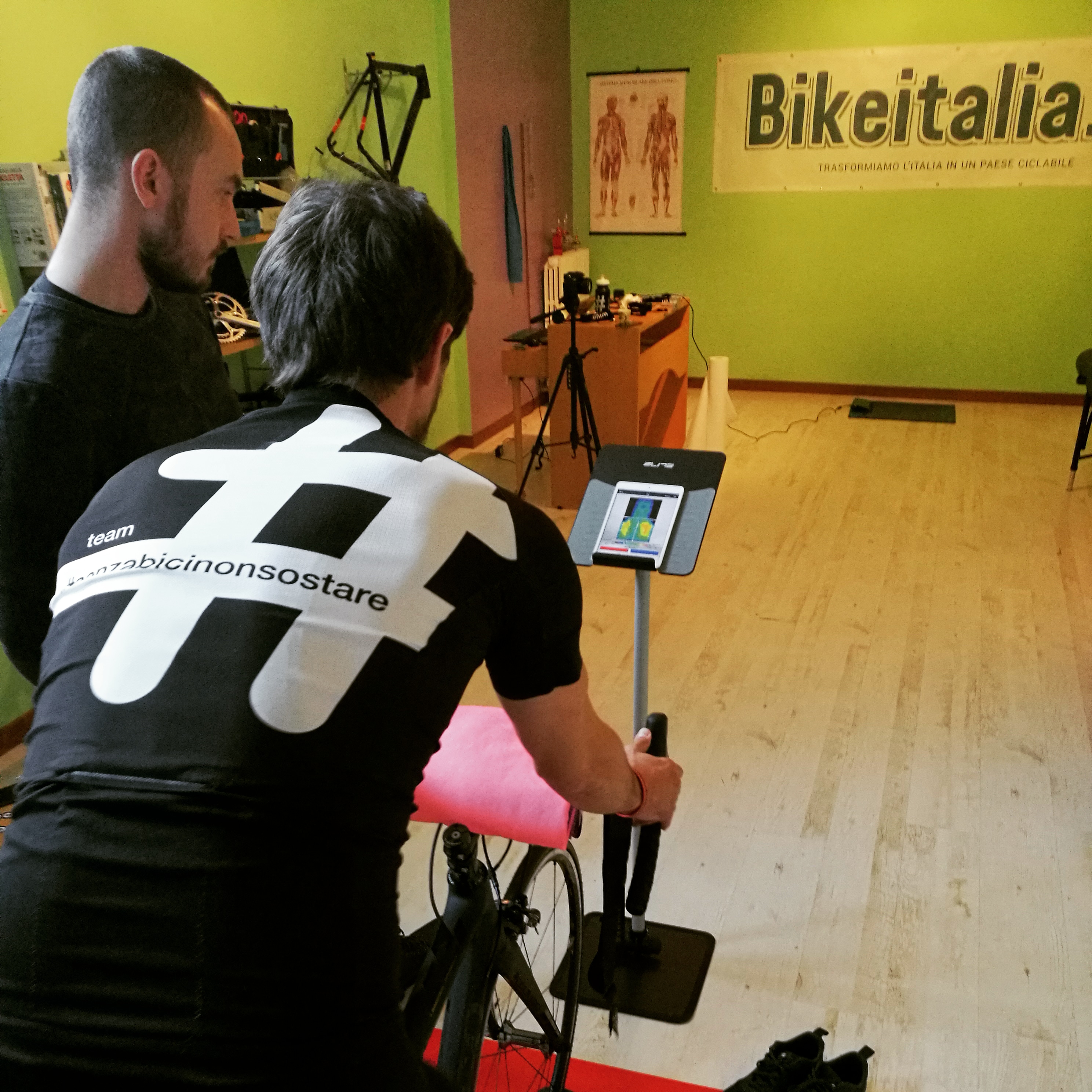pedalare sui rulli