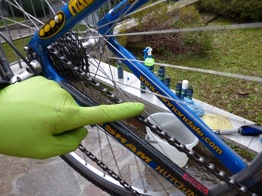 Come lubrificare la catena della bicicletta