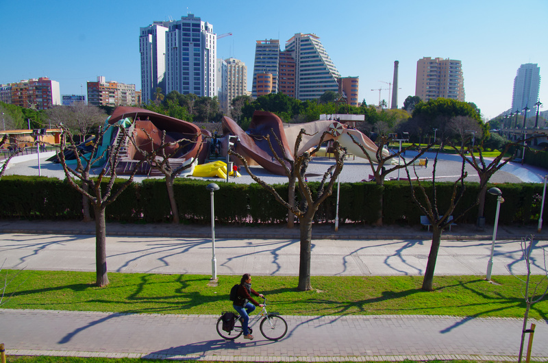 La trasformazione di Valencia in città verde e ciclabile