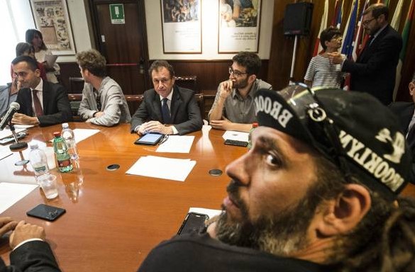 Luigi Di Maio incontra i rider: “Lavoro e dignità per tutti”