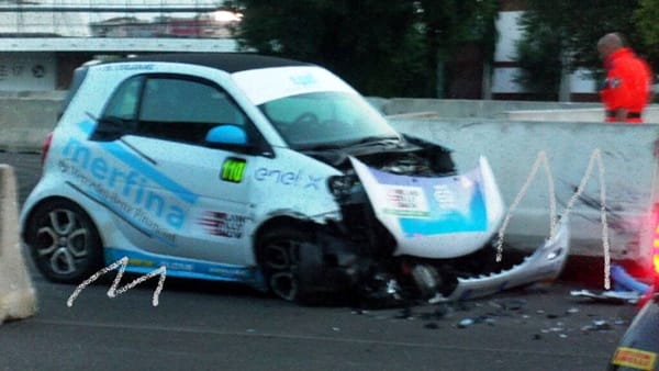 Il nostro rally quotidiano a Milano