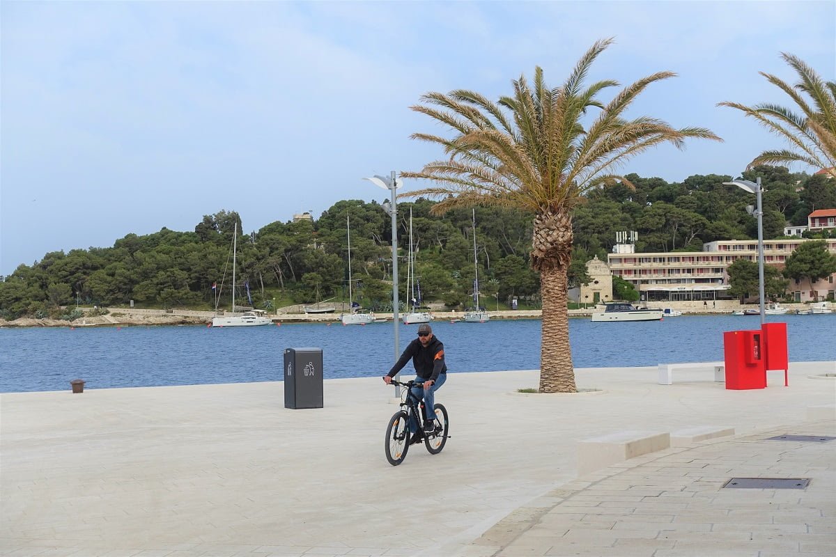 isole della Croazia in bicicletta