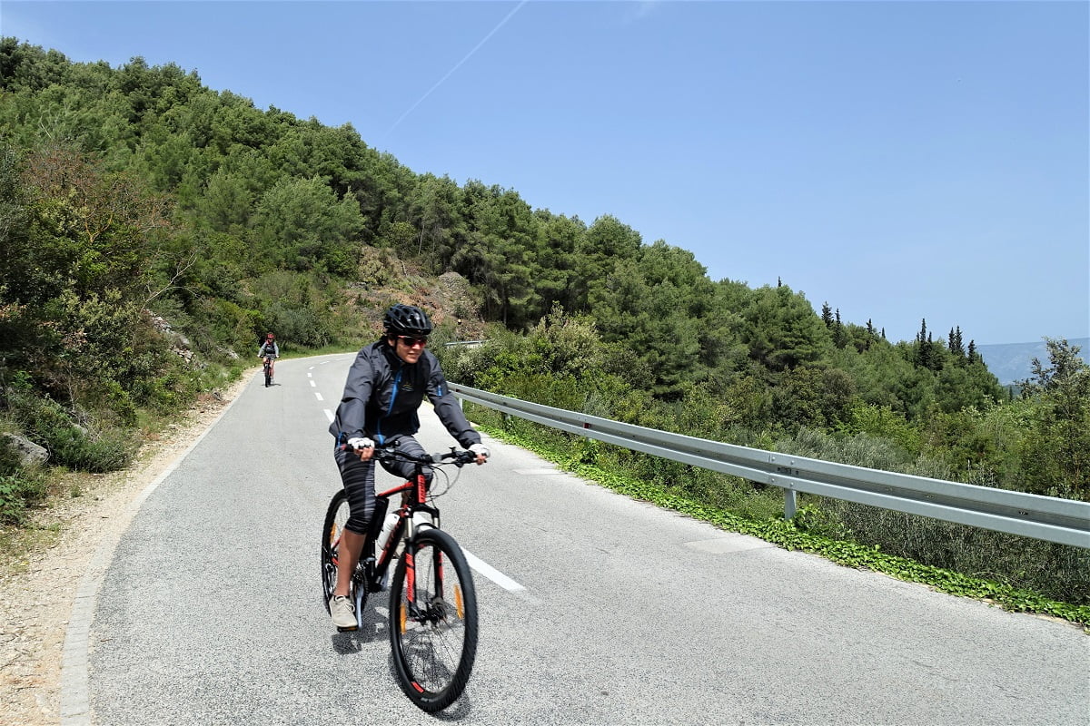 isole della Croazia in bicicletta