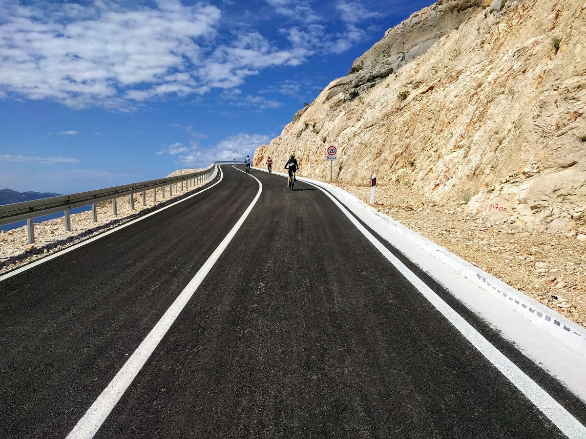 isole della Croazia in bicicletta