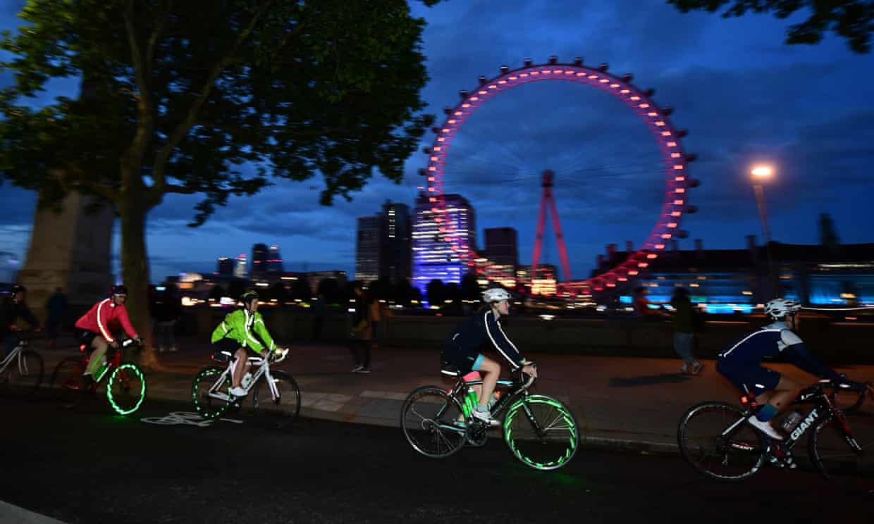 Londra, +8% nell’uso della bici in un anno