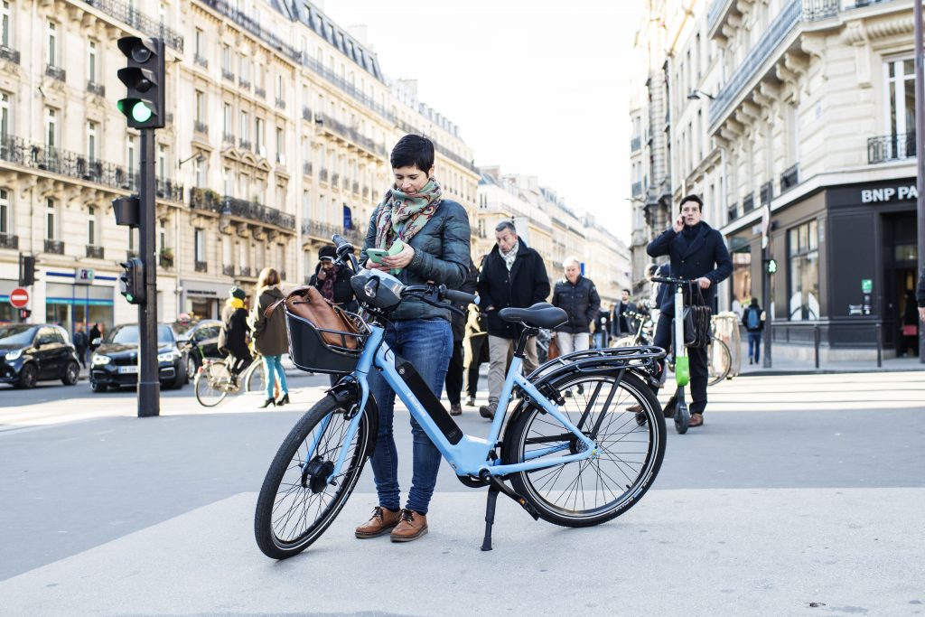 Parigi noleggio bici elettriche