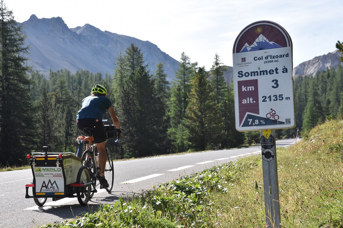 traversata delle Alpi in bicicletta
