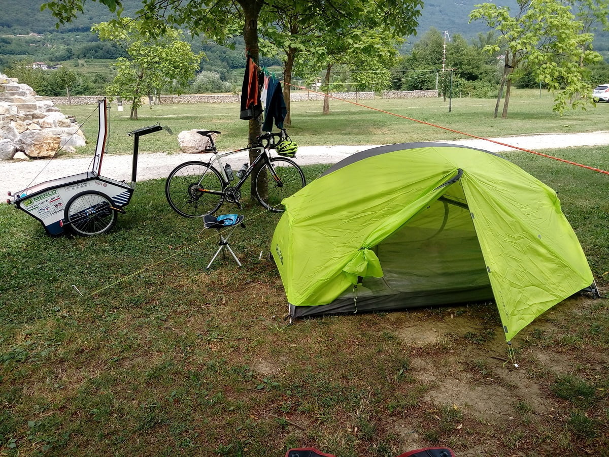 traversata delle Alpi in bicicletta