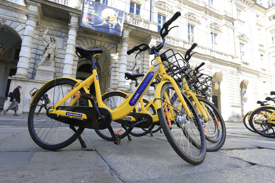 Torino rilancia il bike sharing con il ticket giornaliero da 1 euro
