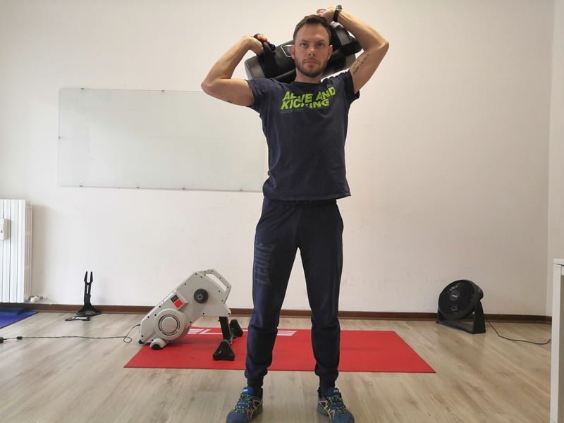 allenamento sandbag