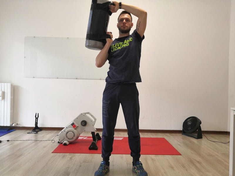 allenamento sandbag